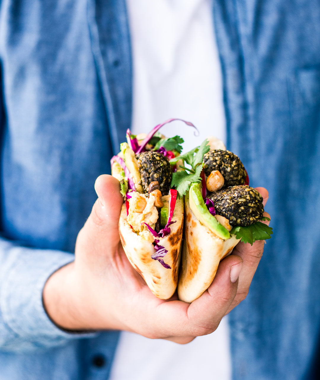 vegan falafel pita recipe