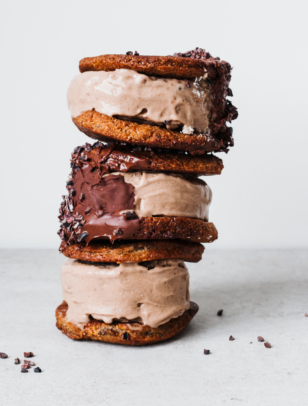 protein ice cream sandwich vegan gluten free recipe