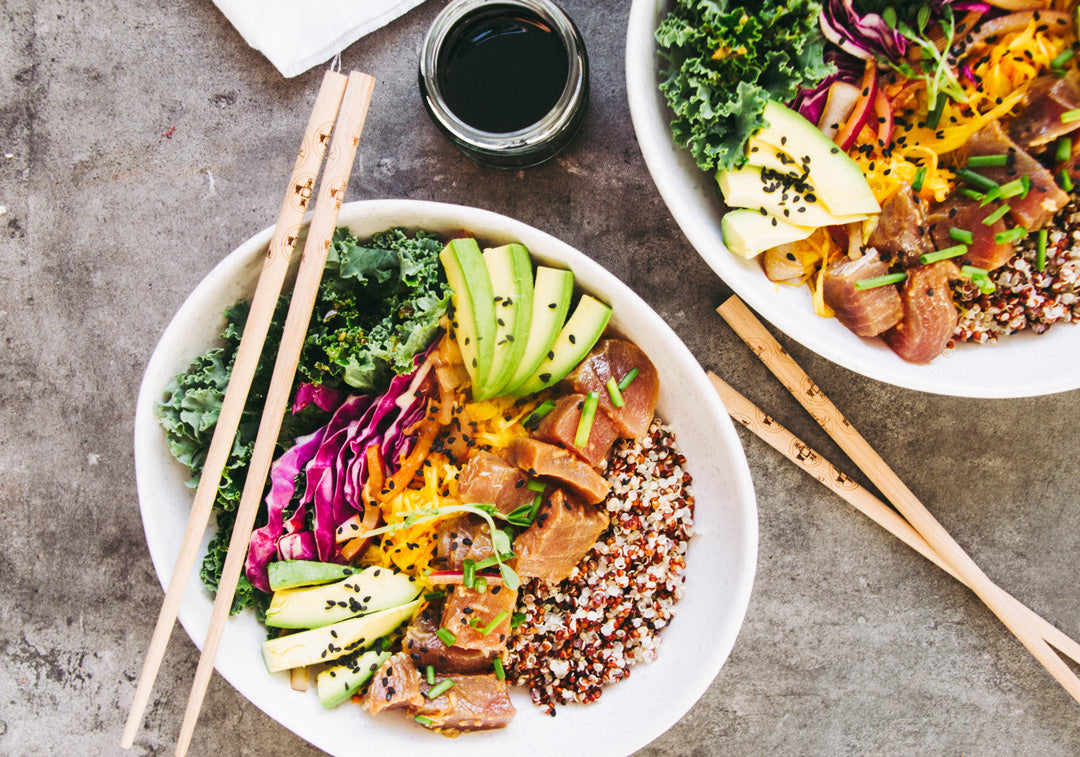 tuna poke bowl recipe