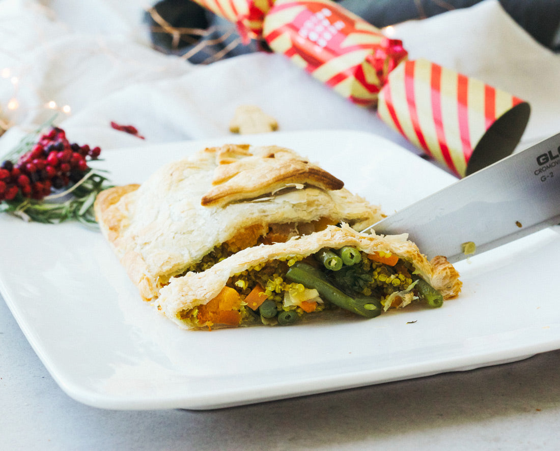 quinoa vegetable vegan wellington