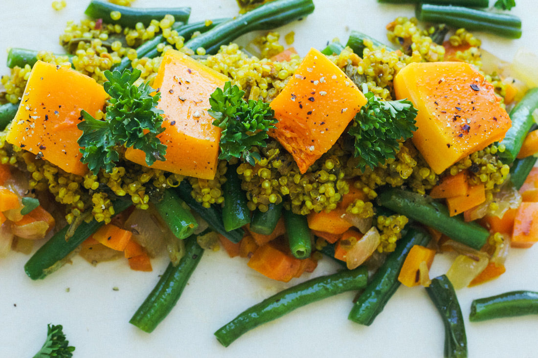 quinoa vegetable vegan wellington