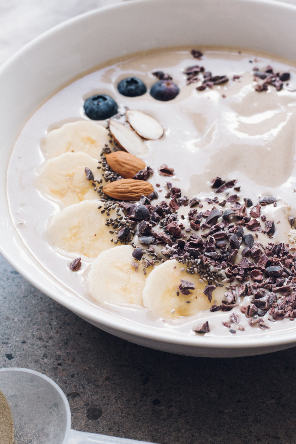 Post Workout Recovery Protein Smoothie Bowl