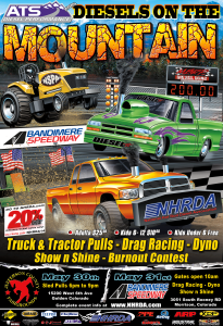 ATS Diesels On The Mountain Truck Pulls, Drag Race and Show N Shine 2014