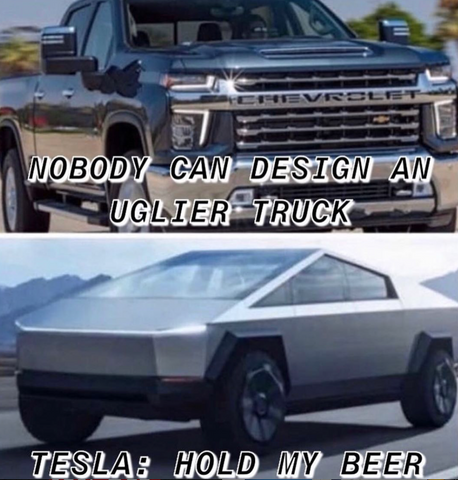 Tesla Cyber Truck Meme Diesel Tees