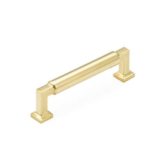 unlacquered polished brass pull