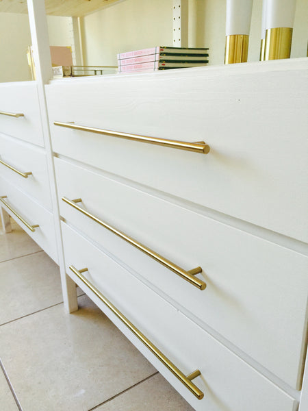 Ikea Ivar Hack Brass Handles