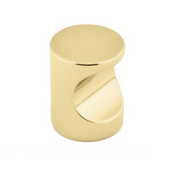 Luxe Unlacquered Brass Whistle Cabinet Knob