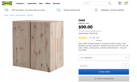 ikea ivar hack