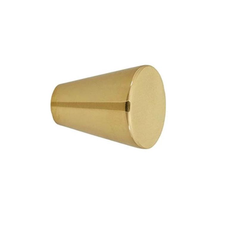 Polished Brass Dalia 3 4 Cabinet Knob Mid Century Modern