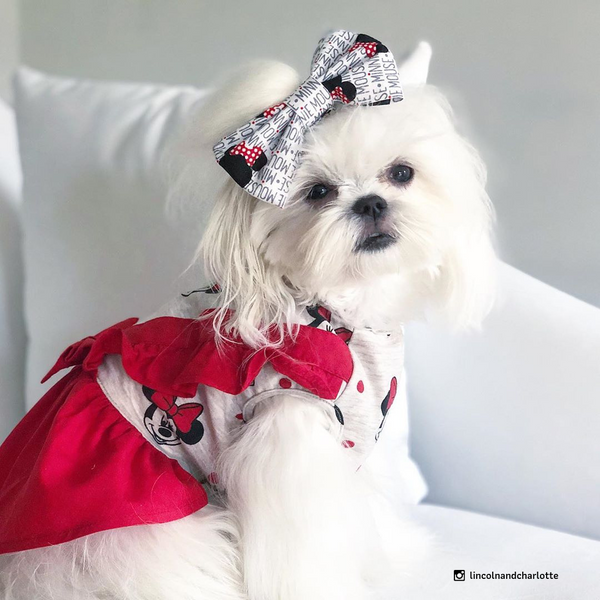 minnie mouse dog dress