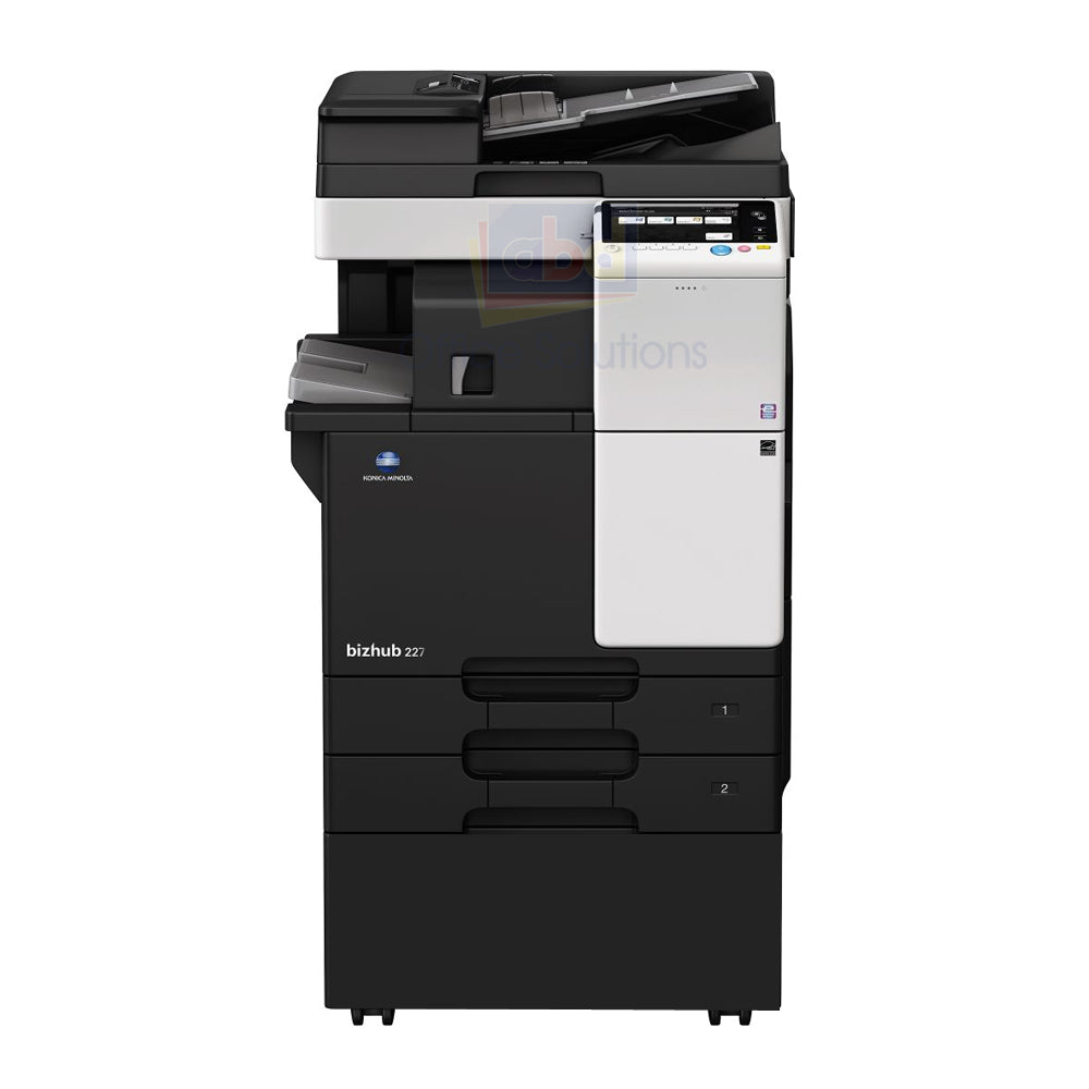 Konica Minolta Bizhub 227 Mono Laser Multifunction Printer – ABD Office