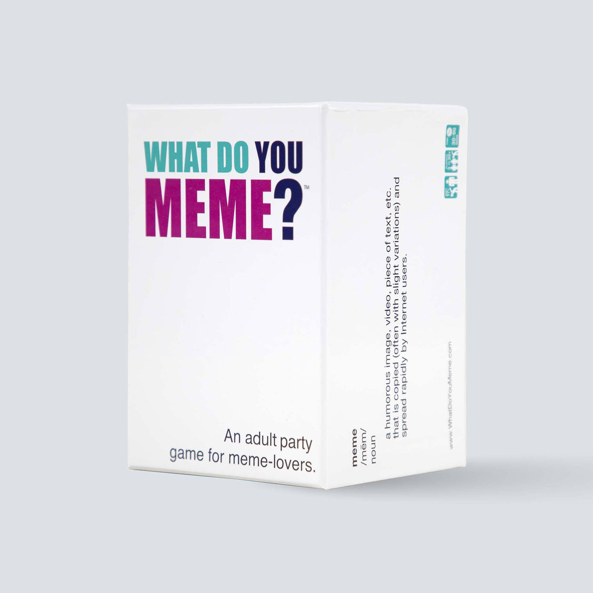 On The Go What Do You Meme 3 to 8 Players Card Game for Meme Lovers Ages 13+ 