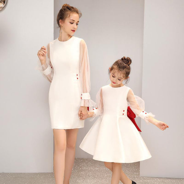 High-end Mommy \u0026 Me Party Dress 