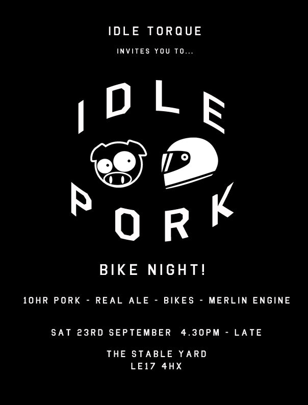 Idle Pork Bike Night