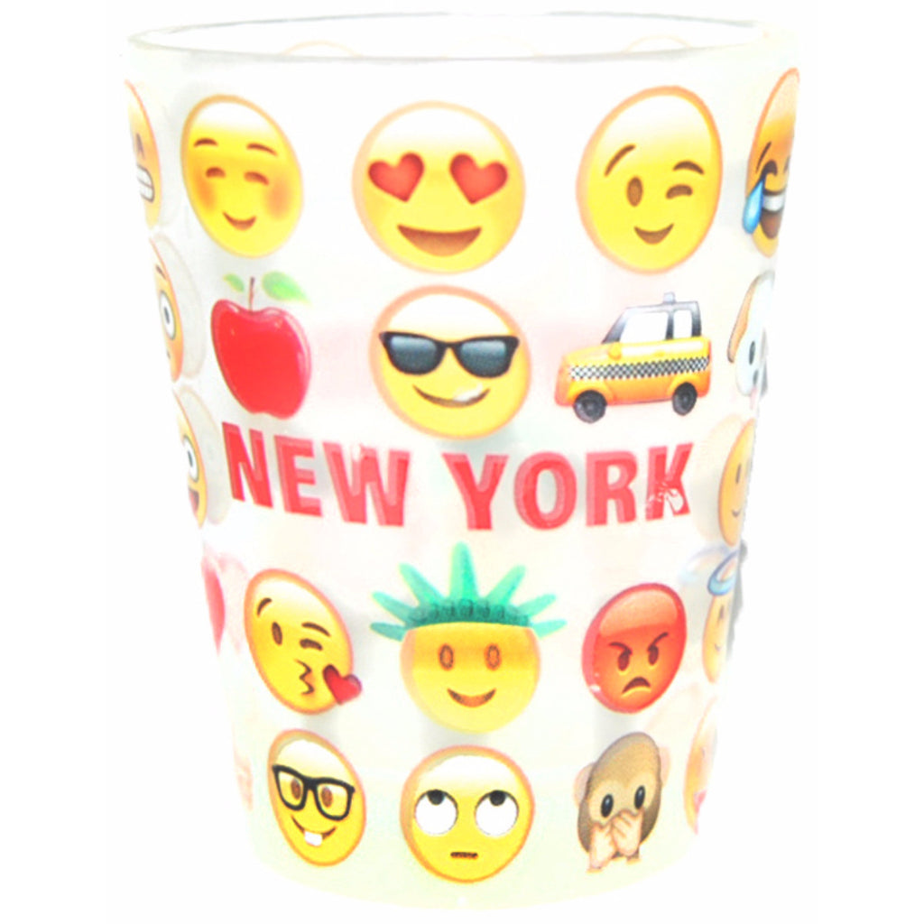 Original Emoji Shotglass with New York Personality – CityDreamShop