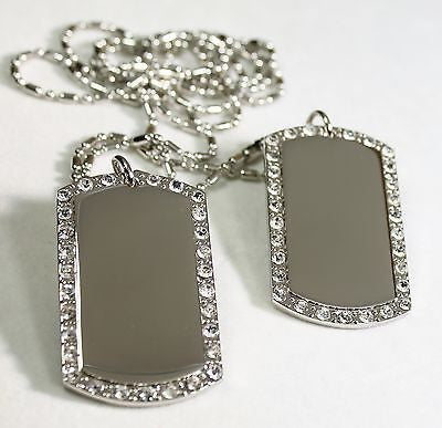 costume dog tag necklace