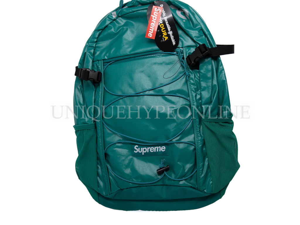 teal supreme backpack