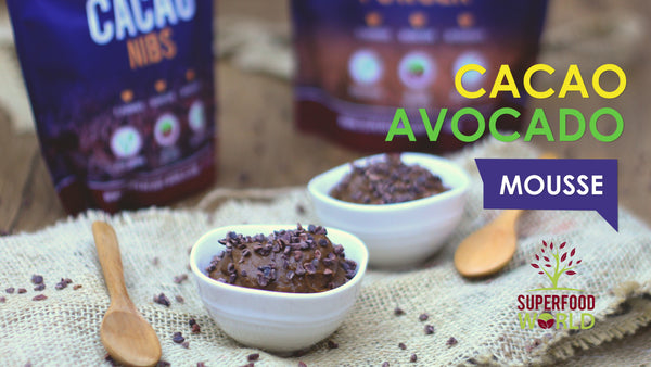 Superfood World Cacao Avocado Mousse Recipe - Superfood World