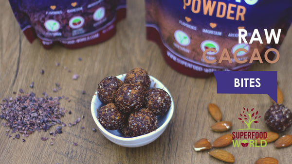 Superfood World Four Ingredients Cacao Bites