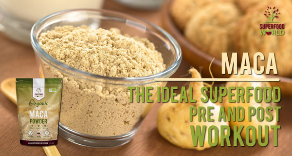 Maca the perfect superfood pre and post workout