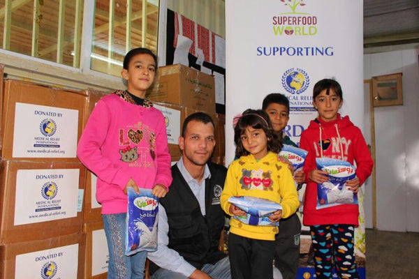 Milk Distribution Project for Children - Jordan - December 2017
