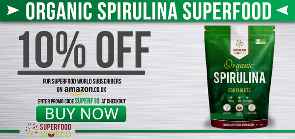 superfood spirulina powder