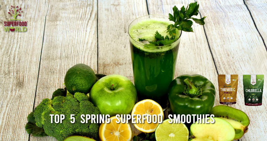 Top 5 Spring Superfood Smoothies