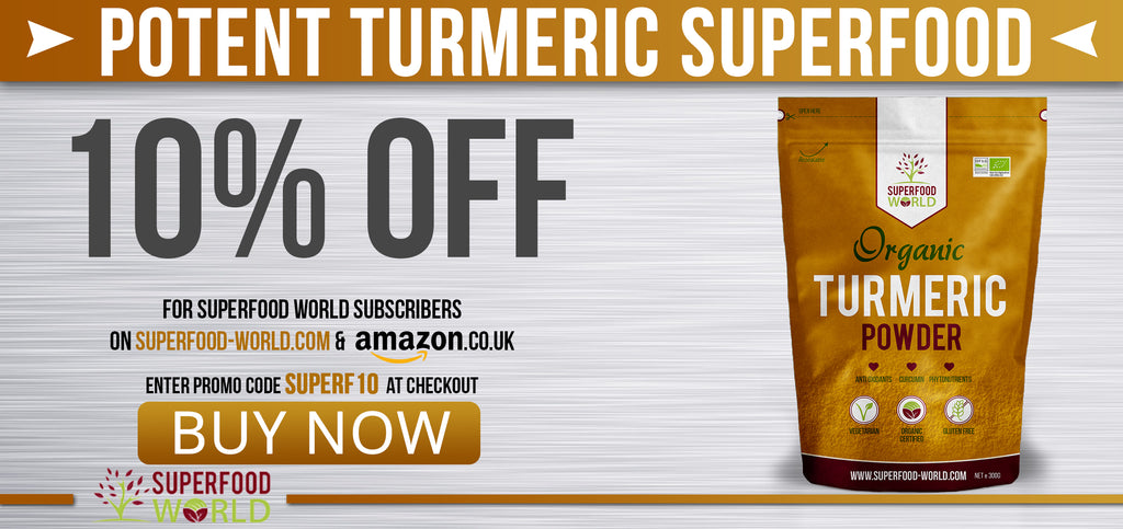 Buy Organic Turmeric Curcumin Superfood World