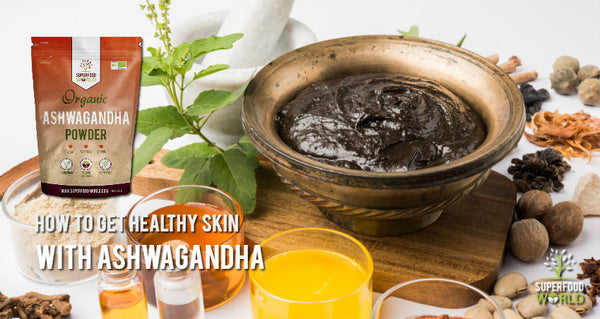 health skin with ashwagandha