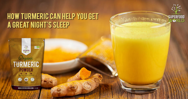 how turmeric can help you get a great night's sleep - Superfood World