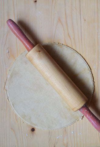 Rugelach - Rolling out dough