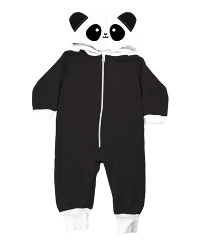 Kawaii Panda Hooded Romper