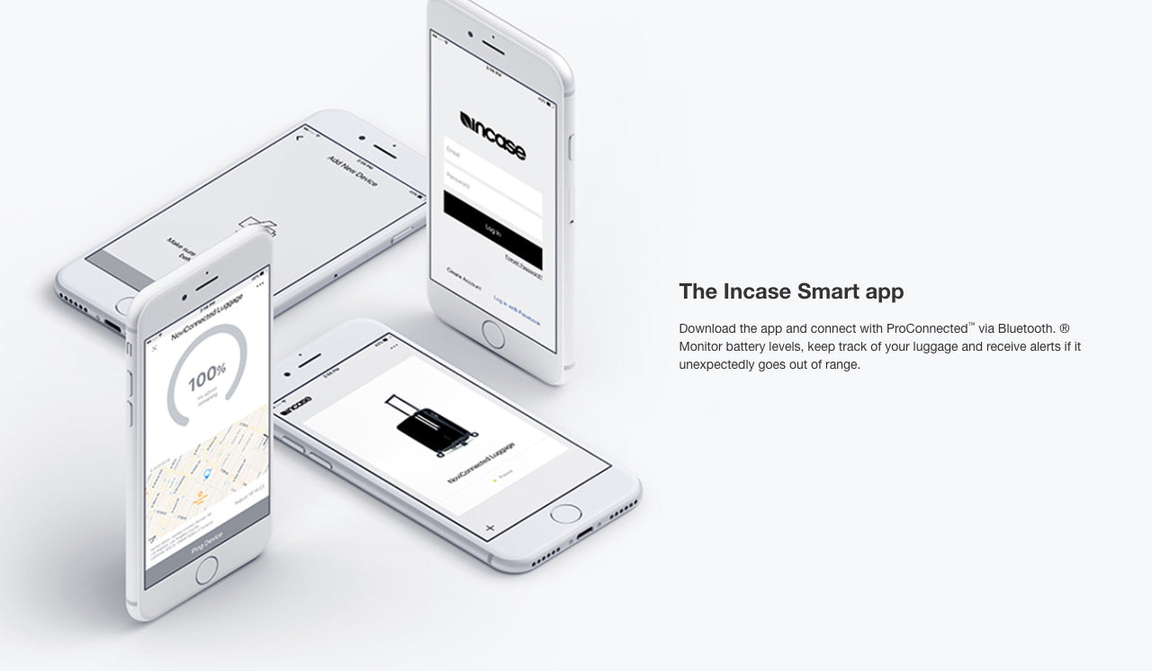 Incase Smart Luggage App