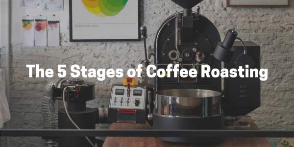 The five stages of coffee roasting