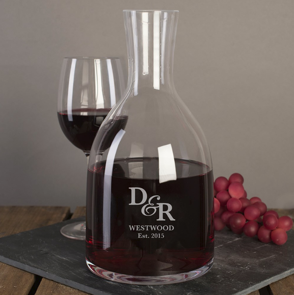 personalized carafe