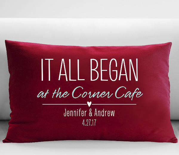 where it all began ruby pillow