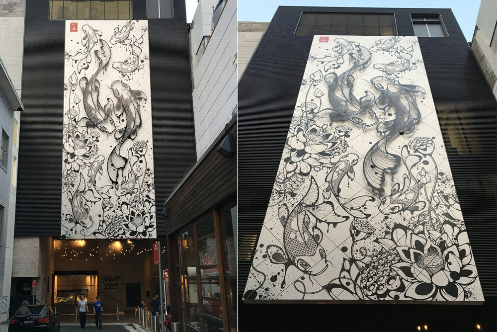 Westfield Mural and Art - Chatswood, Sydney