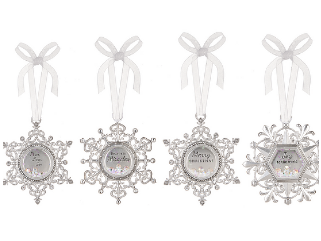 silver engraved ornament gifts