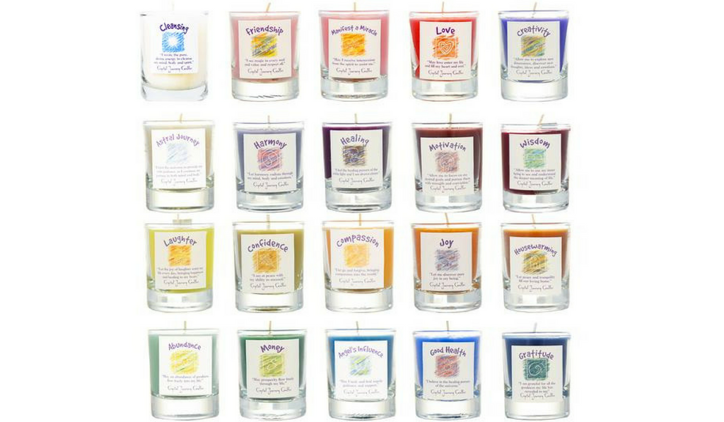 crystal journey candles