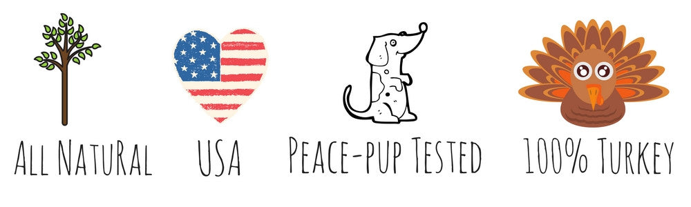 Peacebone's Natural USA Trail Treats