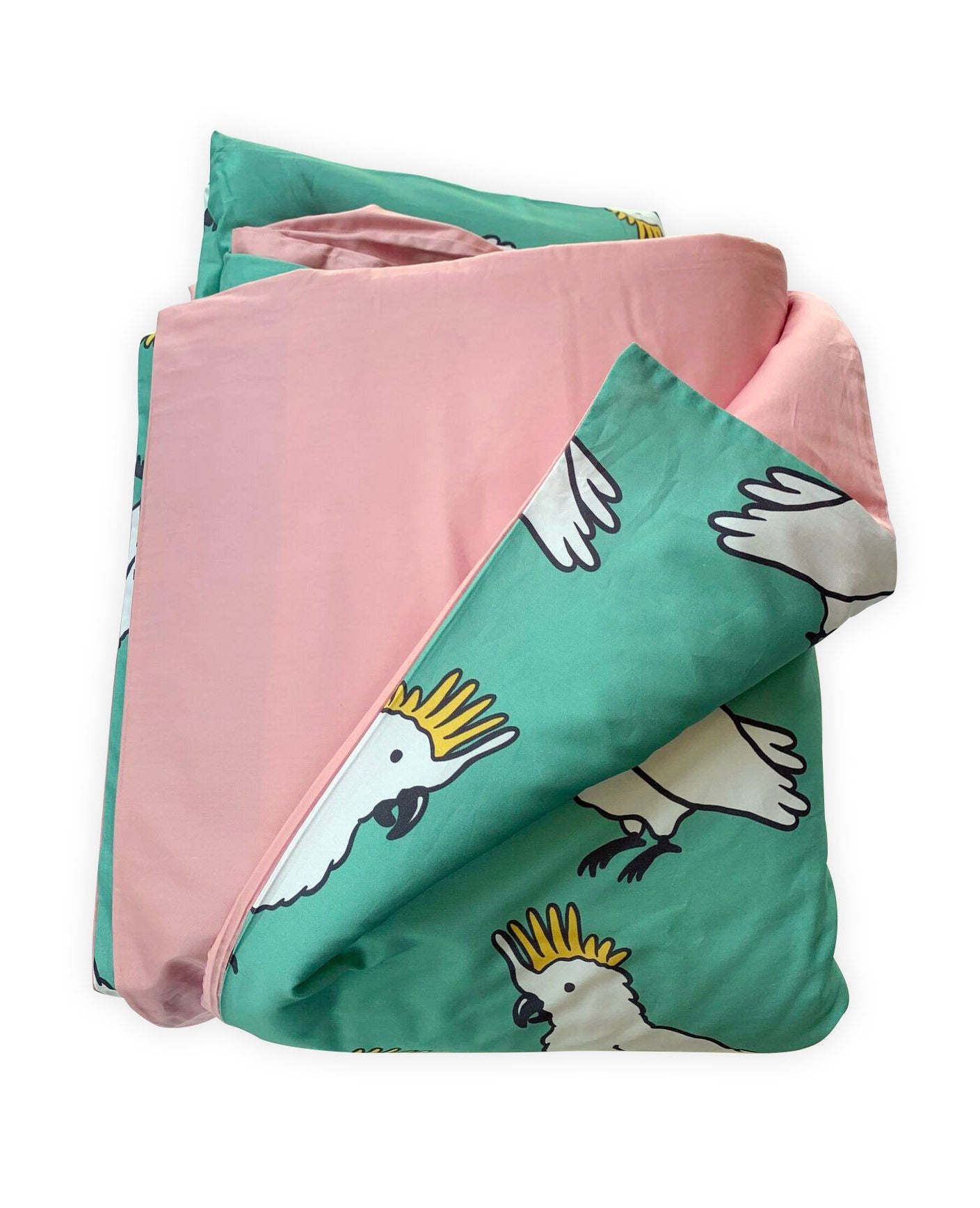 cockatoo doona cover