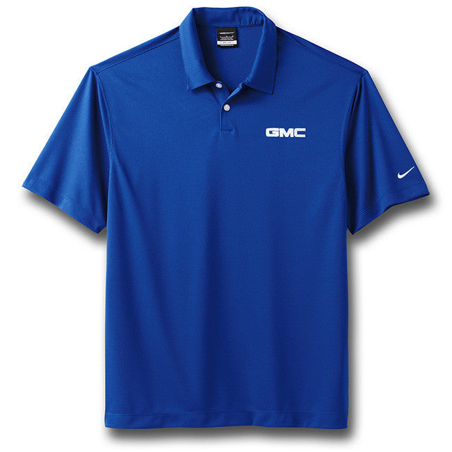 royal blue nike polo