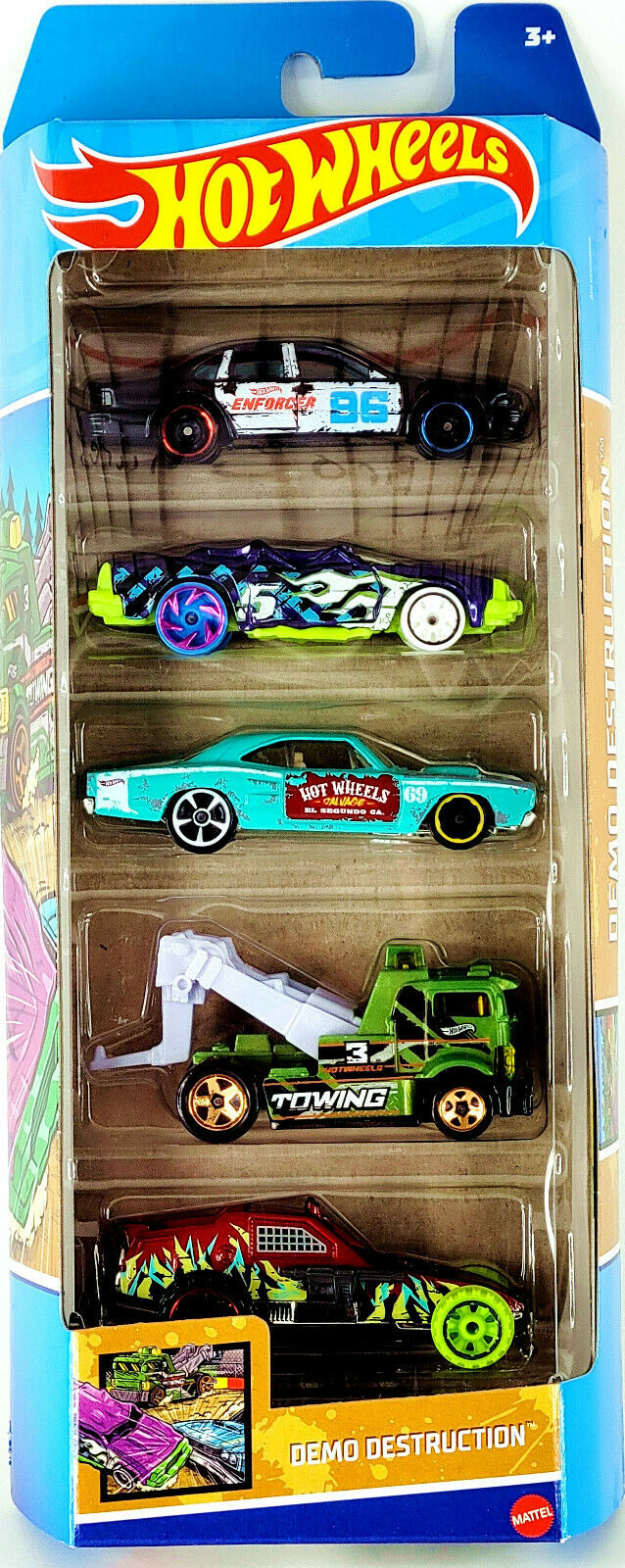 hot wheels five pack