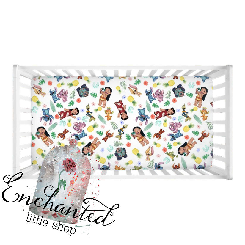 Ohana Crib Sheet Enchanted Little Shop