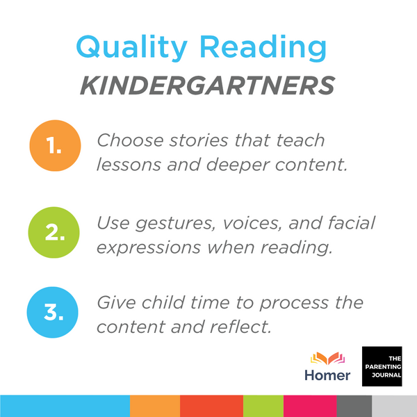 How to quality read with kindergartners