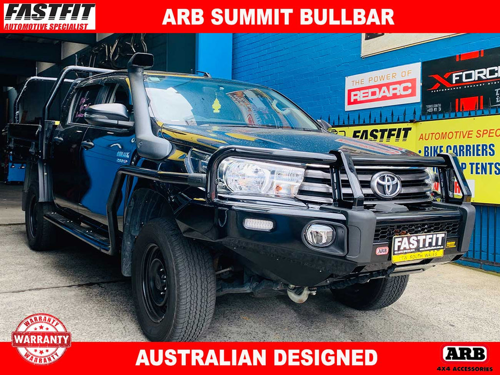 hilux arb deluxe bullbar