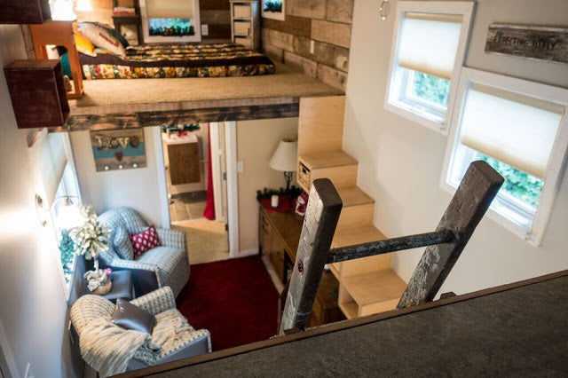 144-sqft Empty Nest Tiny House on Wheels in Sherwood, Oregon