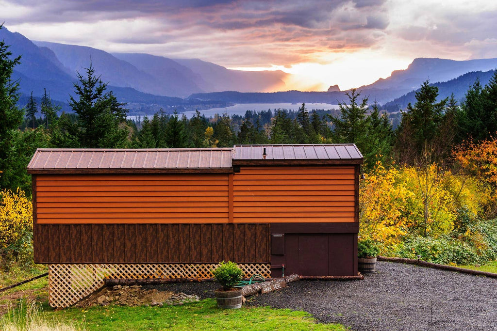 Secluded Tiny House with Gorgeous View for rent on Airbnb in Stevenson, Washington