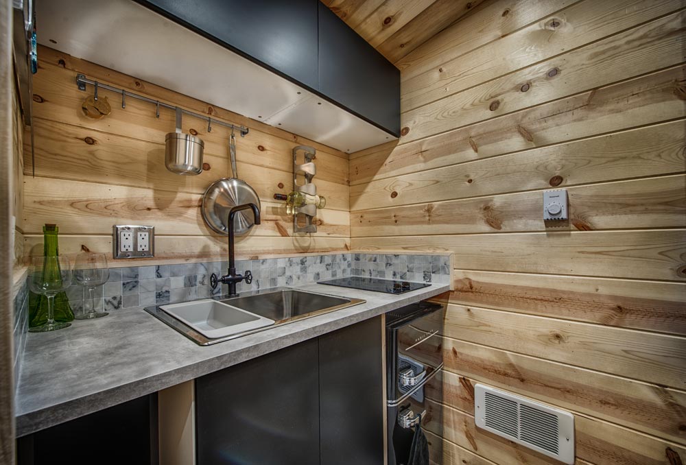 90-sqft "Acorn" Tiny House on Wheels by Backcountry Tiny Homes