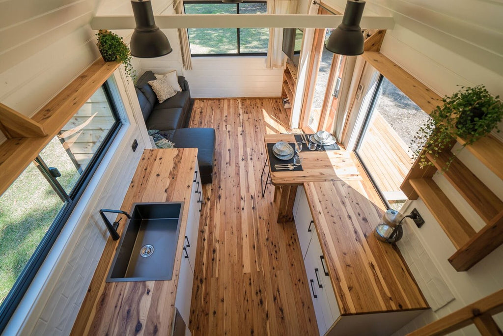 The 31’ “Sojourner” Tiny House by Australian-based Häuslein Tiny House Co.